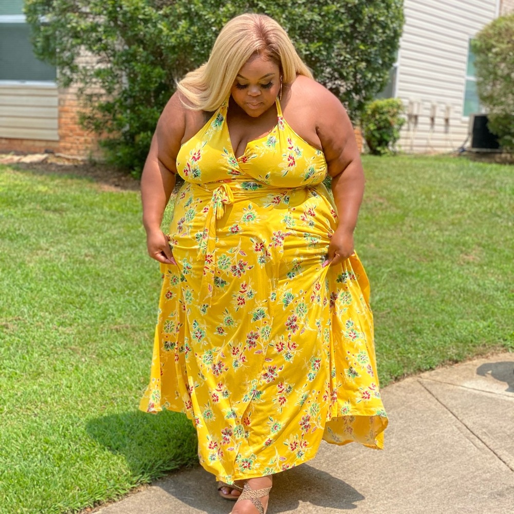Maxi Wrap Dress